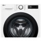 Пральна машина LG фронтальна, 11кг, 1400, A, 57см, дисплей, пара, інвертор, білий