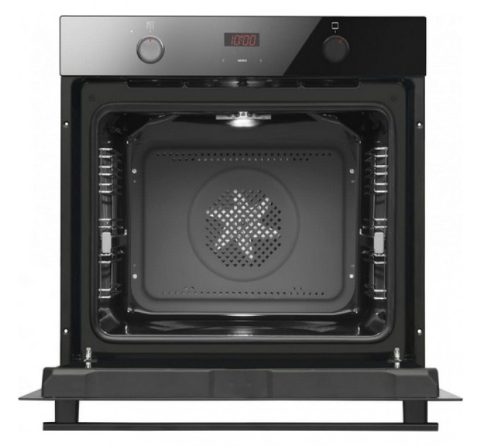 Духовой шкаф Hansa электрический, 77л, A, дисплей, конвекция, черный