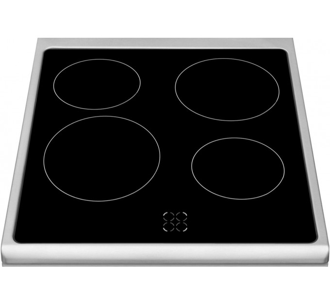 Плита Hansa электрическая стеклокерамическая, 62л, 50x60см, конвекция, нерж