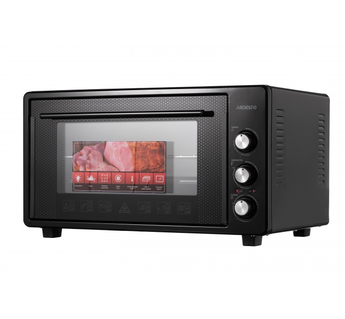 Печь электрическая ARDESTO, 50л, 1600Вт, механич., вертел, черный