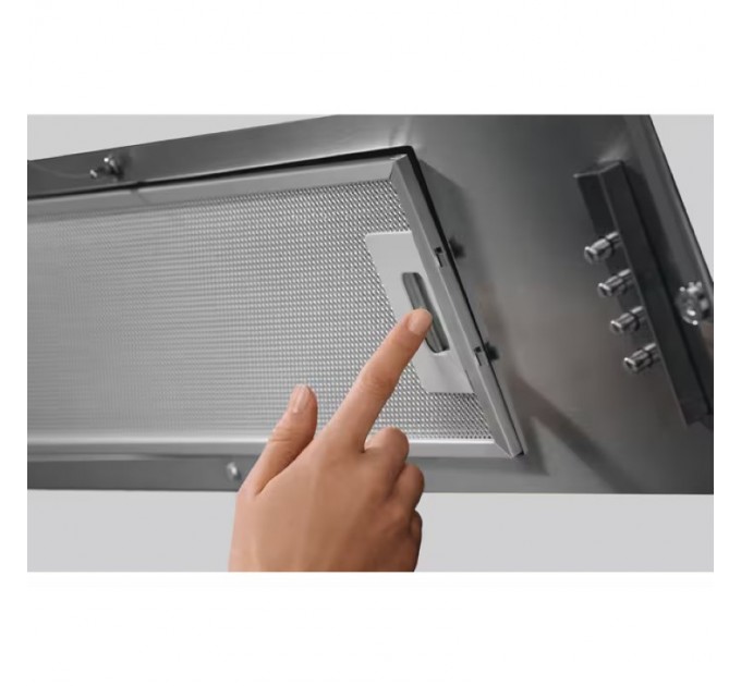 Витяжка Electrolux вертикальна, 60см, 600м куб год., білий