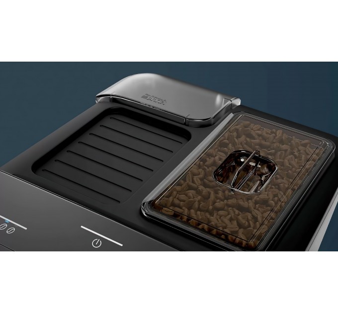 Кавомашина Siemens 1.4л, зерно + мелена, автомат.капучинатор, авторецептів - 5, чорний