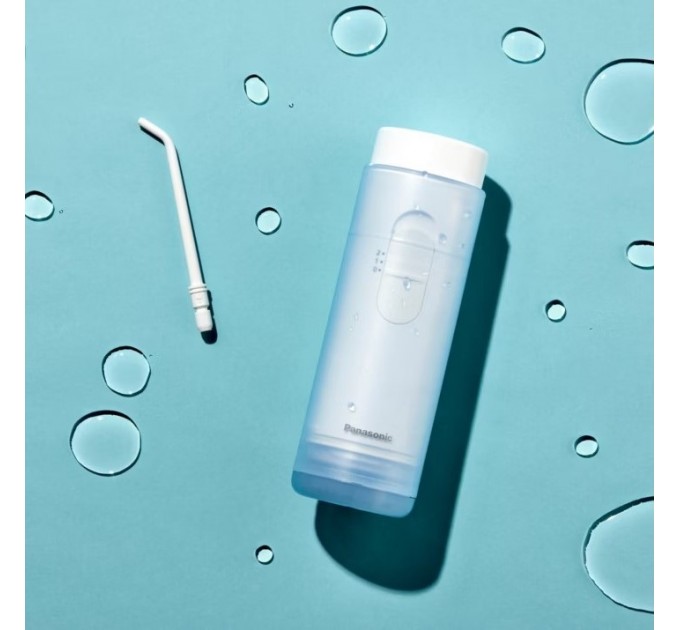 Ирригатор Panasonic портативний, чаша 165 мл, бело-голубой