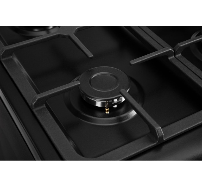 Плита ARDESTO комби, 52л, 50x60см, конвекция, чугун, подсветка, форсунки LPG (подключение газового баллона), черный