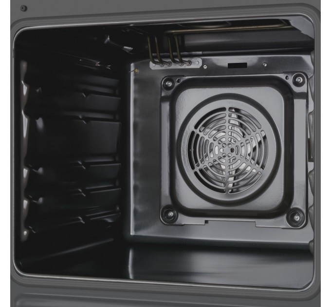 Плита Hansa электрическая стеклокерамическая, 62л, 50x60см, конвекция, нерж