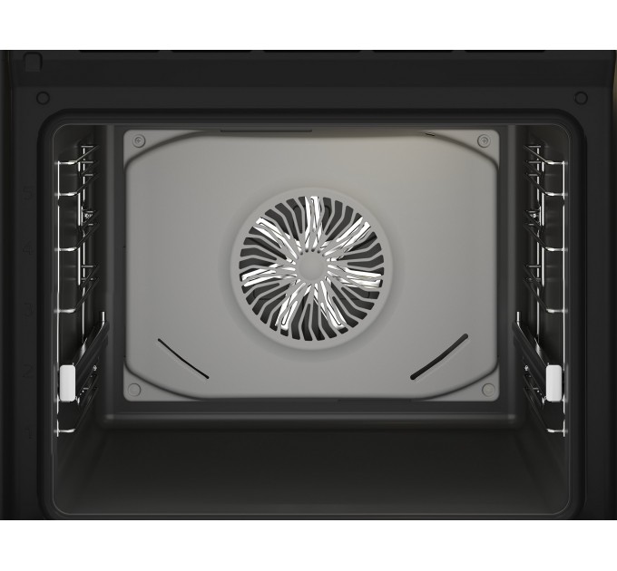 Духова шафа Beko електрична, 72л, A+, дисплей, конвекція, телескопічні направляючі, пара, нерж