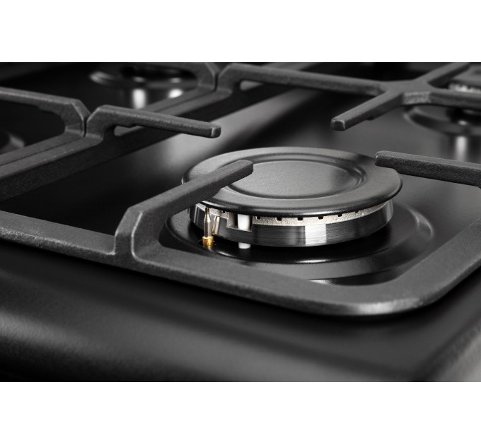 Плита ARDESTO комби, 52л, 50x60см, конвекция, чугун, подсветка, форсунки LPG (подключение газового баллона), черный