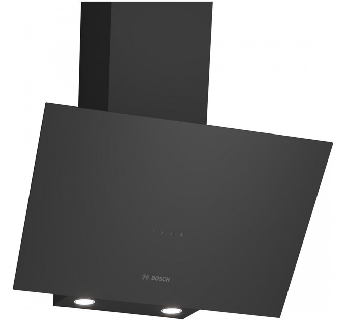 Вытяжка Bosch наклонная, 60см, 400 м.куб/ч, черный