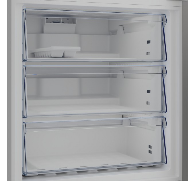 Холодильник Beko с нижн. мороз., 192x70x74.5, xолод.отд.-2340л, мороз.отд.-150л, 2дв., А++, NF, дисплей, HarvestFresh, нерж