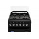 Плита ARDESTO комби, 52л, 50x60см, конвекция, чугун, подсветка, форсунки LPG (подключение газового баллона), черный