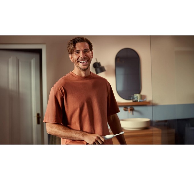 Щетка зубная электр. Philips Sonicare 5300 Series, 62т. колеб/мин, насадок-1, футляр, белый