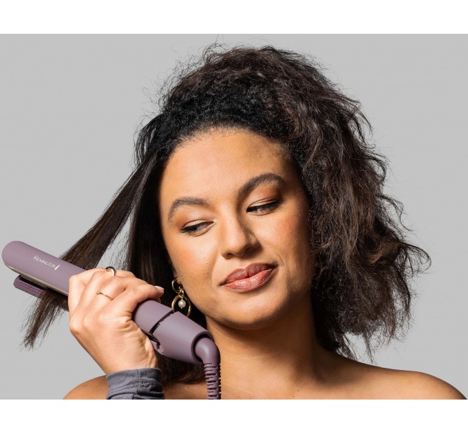 Випрямитель Remington AIRvive, 61Вт, темп.режимов-5, 150-230С, дисплей, керамика, фиолетово-золотой