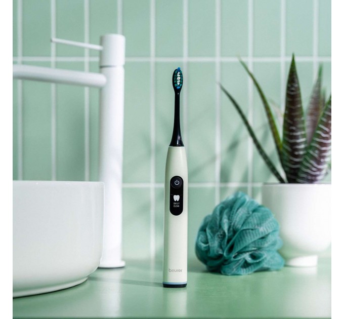 Щетка зубная электр. Beurer Peppermint GP, 80т. колеб/мин, насадок-2, 5 режимов, мятный