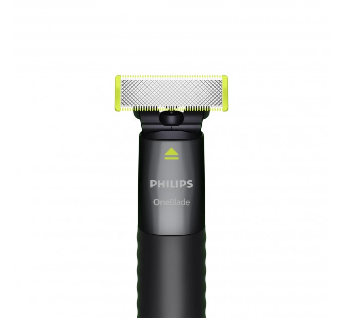 Триммер Philips Series 9000 для бороды, усов,головы, тела, интим.зон, акум., насадок-19, OneBlade в компл., сталь, серый