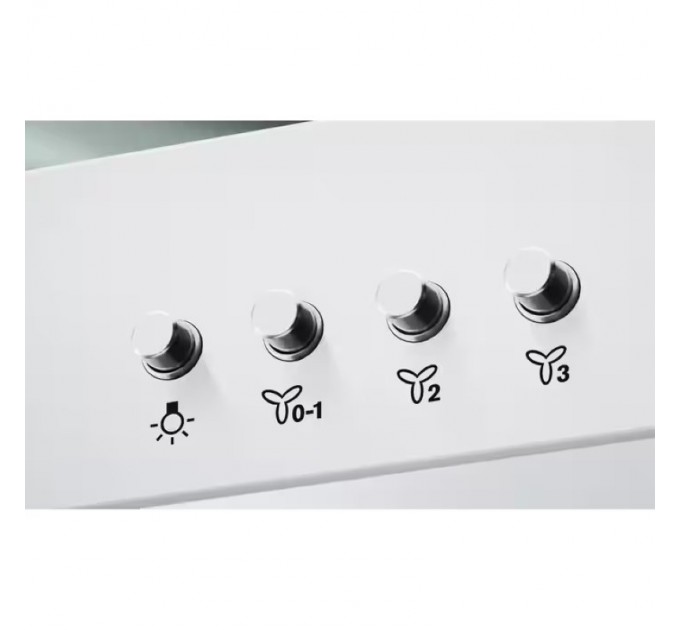 Витяжка Electrolux вертикальна, 60см, 600м куб год., білий