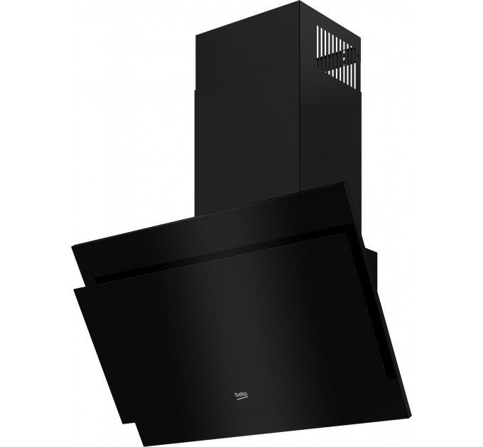 Вытяжка Beko наклонная, 60см, 405м.куб/ч, черный