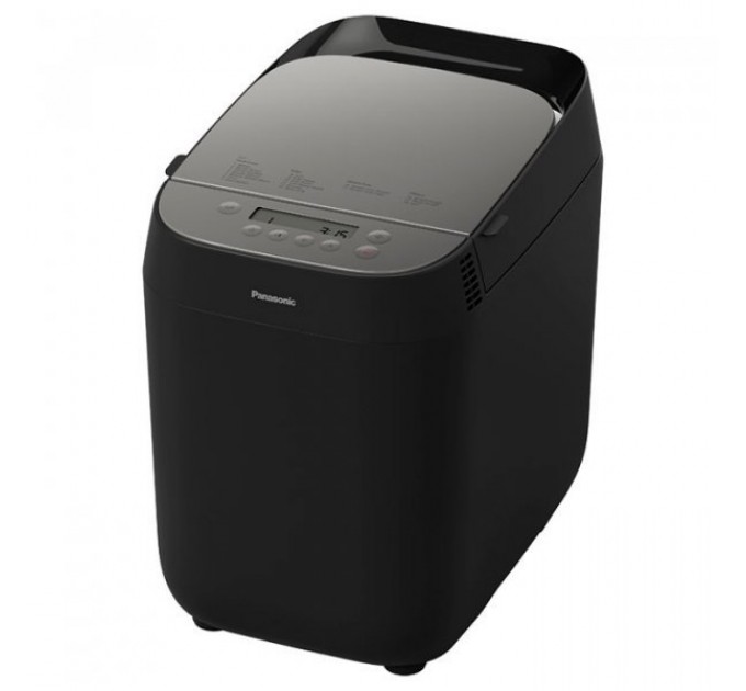 Хлібопічка Panasonic 700Вт, програм-18, макс.ваг -1кг, форма-круг, пластик, чорний