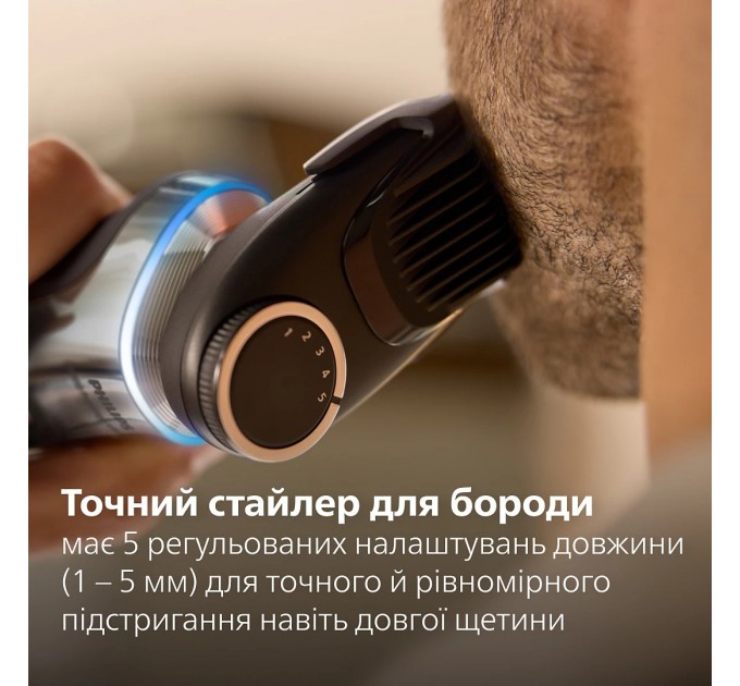 Бритва електр. Philips Series i9000 Prestige Ultra, бритв.головок-3, Li-Ion, сух.+волог., індикатор заряду, твердий чохол, хром