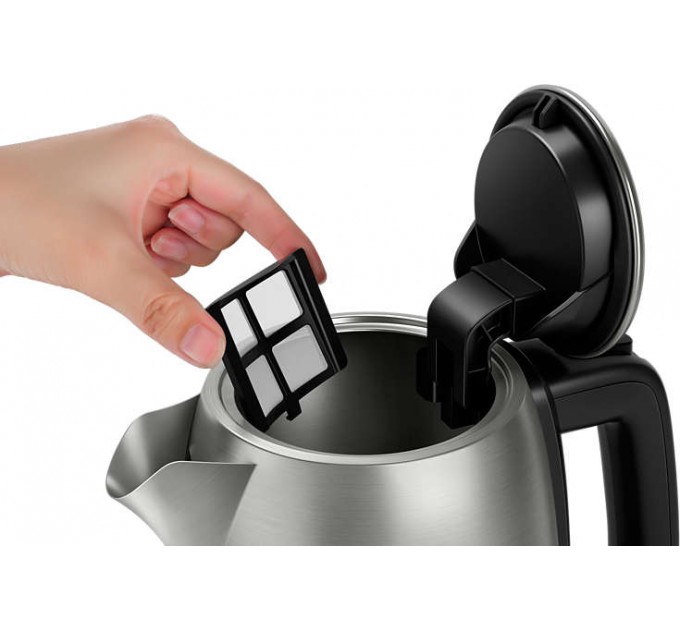 Електрочайник Philips Avance Collection 1.7л, 4 темп.реж, метал