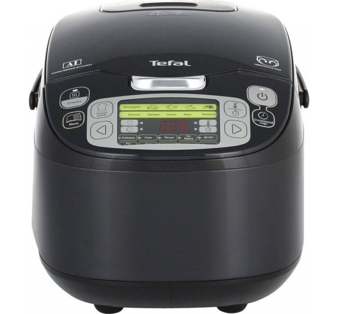 Мультиварка Tefal Fuzzy Logic, 750Вт, чаша-5л, электронное управл., пластик, черный