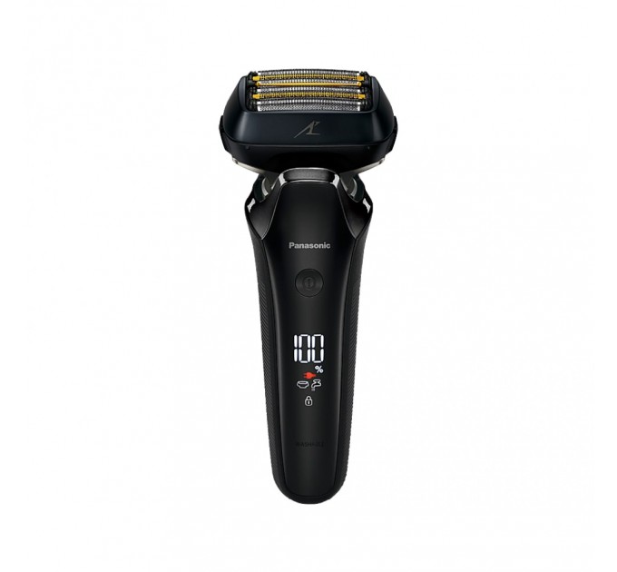 Бритва електр. Panasonic сіткова, 14000 об/хв, бритв.головок-6, Li-Ion, сух.+волог., тример, чехол, чорний