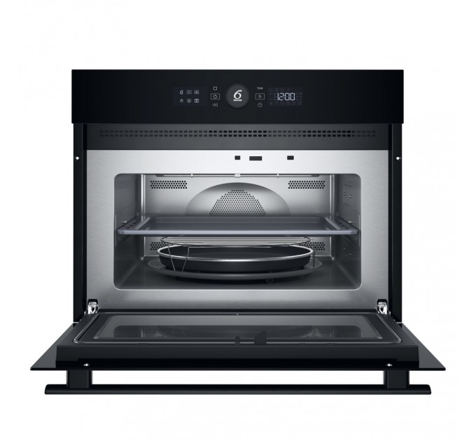 Духова шафа Whirlpool електрична компактна, 40л, дисплей, конвекція, ф-ція мікрохвиль, чорний