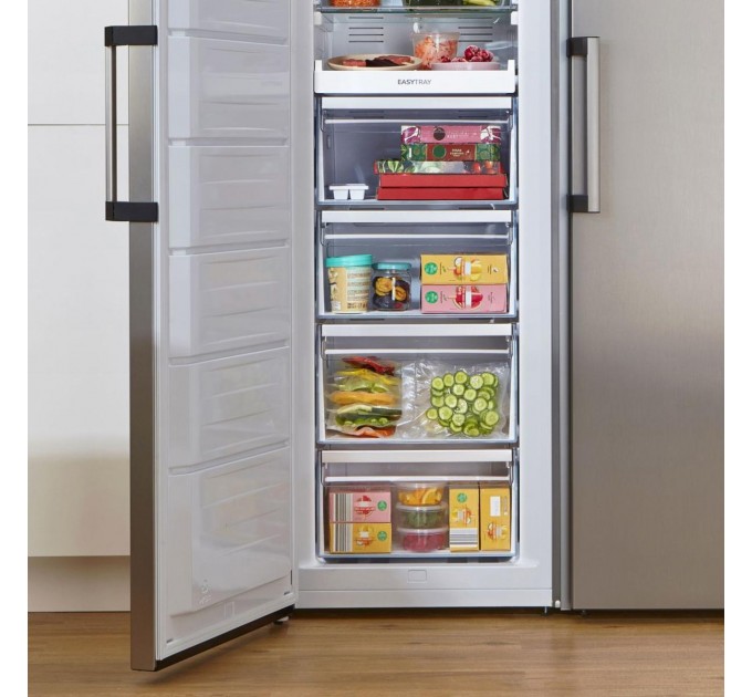 Морозильная камера Gorenje, 185.5x59.5х66.3, 280л, 1дв., A++, NF, диспл внешн., инверто, белый