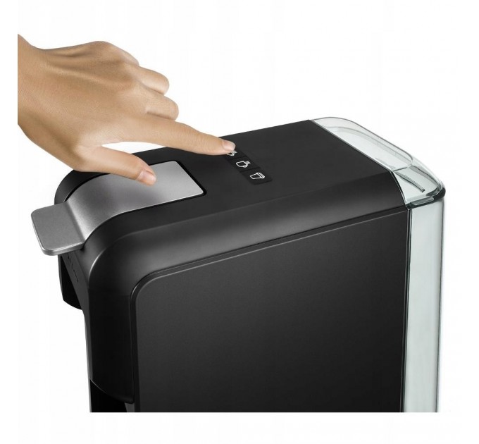 Кофеварка Catler капсульная Porto, 0.8л, капсулы, молотый кофе, + бокс для адаптеров и капсул, черный