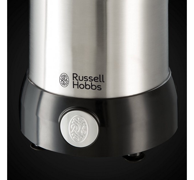 Блендер Russell Hobbs стационарный Nutri Boost 700Вт, чаша-700мл, чопер 300мл, серебристо-черный