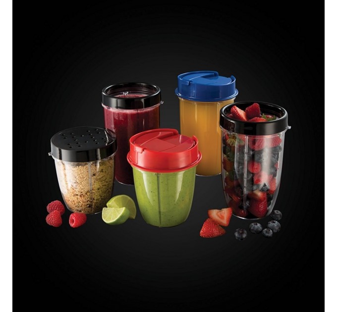 Блендер Russell Hobbs стационарный Nutri Boost 700Вт, чаша-700мл, чопер 300мл, серебристо-черный