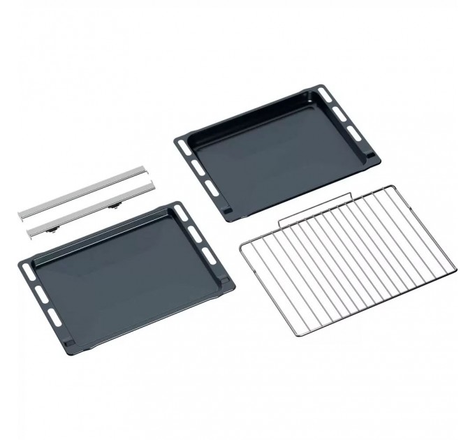 Духовой шкаф Whirlpool электрический, 71л, A+, дисплей, конвекция, телескопические направляющие, пар, черный