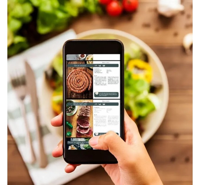 Мультипечь Tefal EasyFry&Grill Precision, 1550Вт, чаша-4.2л, сенсорное управл., 8 програм, гриль, пластик, черный