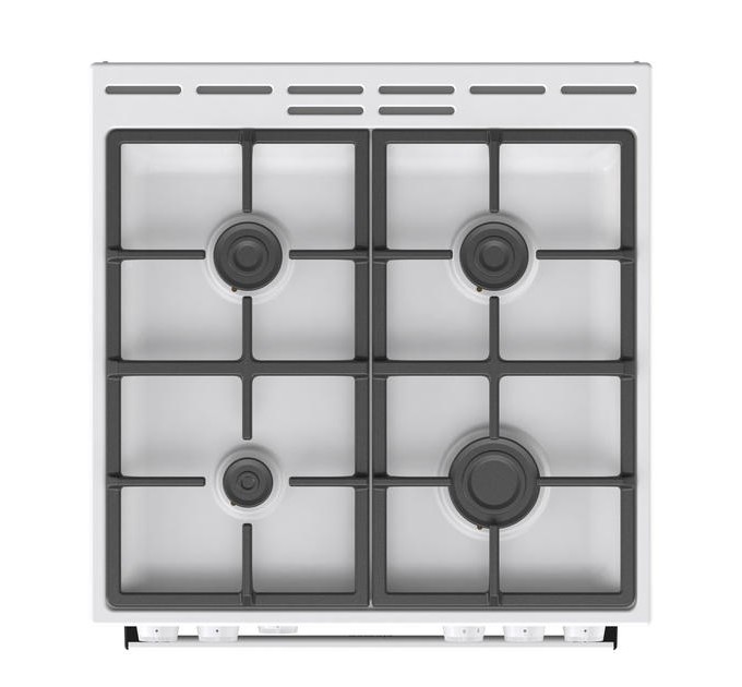 Плита Gorenje газова, 72л, 60x60см, чавун, білий