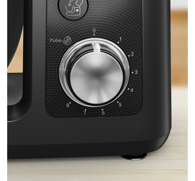 Кухонная машина Tefal Bake Partner 1100Вт, чаша-металл, корпус-пластик, насадок-6, черный