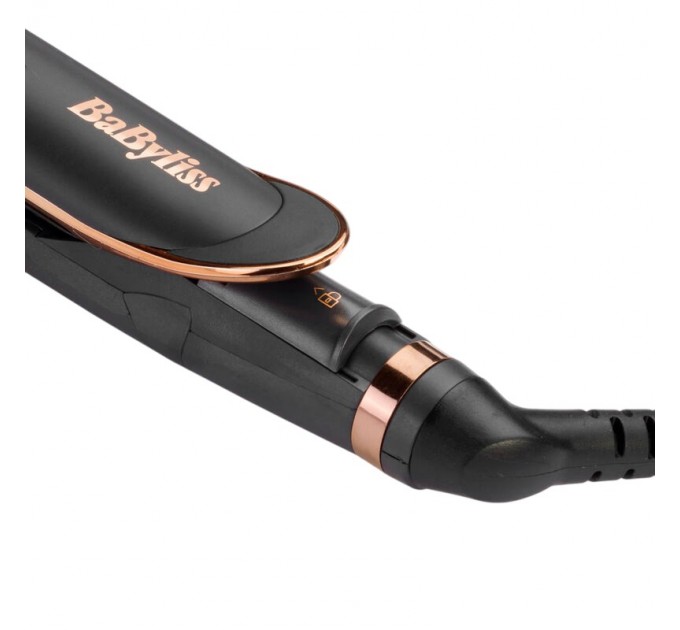 Випрямитель Babyliss Smoth Pro, темп.режимов-6, 140-235°C, термо коврик, ионизация, керамика, черный