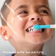Щітка зубна електр. Philips, Sonicare For Kids, 62т. колив/хв, насадок-2, світло-зелений