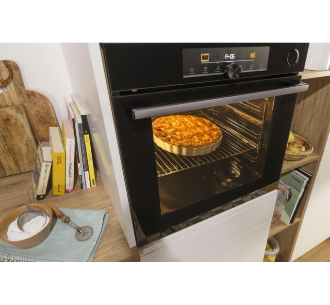 Комплект Gorenje (духовка + поверхность стеклокерамич. BO6737E02X - нерж. + ECT41SC - чорна), 738881