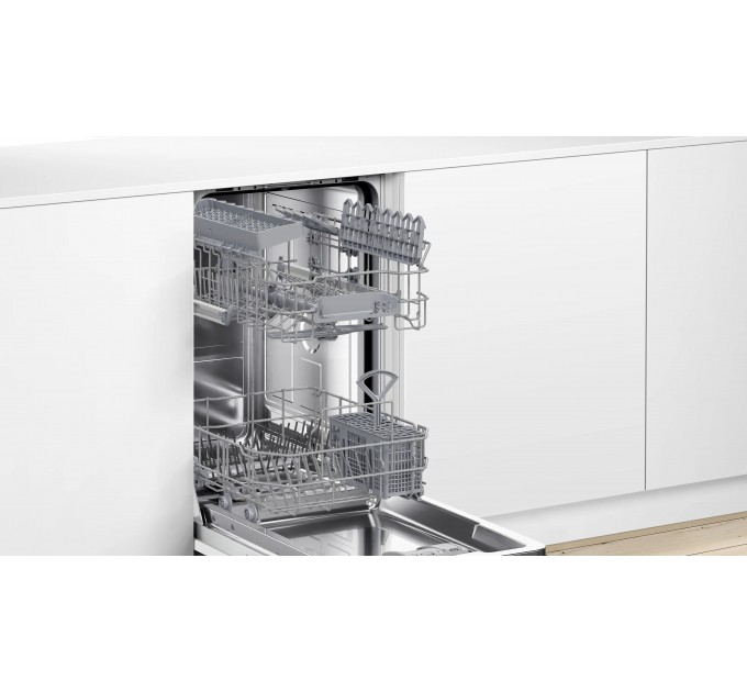 Посудомоечная машина Bosch встраиваемая, 9 компл., F, 45см, белый