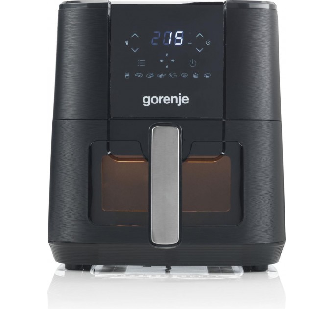 Мультипеч Gorenje 1350Вт, чаша-5.4л, сенсорне управл., 8 авто. программ, пластик+металл, чорний