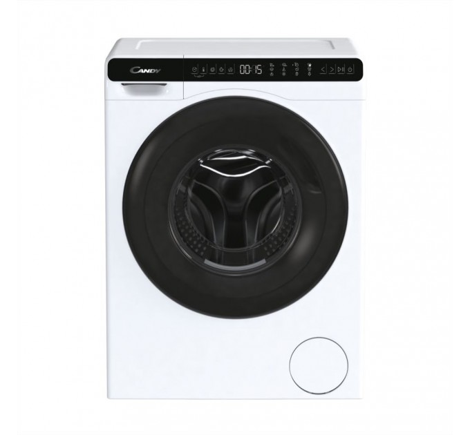 Стиральная машина Candy фронтальная, 5кг, 1200, A+++, 44см, дисплей, инвертор, люк черный, высота 70см, белый
