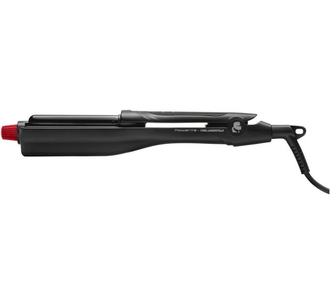 Плойка Rowenta Karl Lagerfeld Waves Addict Hair Waver для волн , >230Вт, темп.режимов-6, 120-210С, вращение, керам., черн.