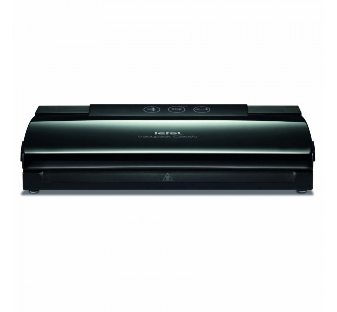 Вакууматор Tefal Classic для пакетів, 35см, електронне керування, +18 пакетів,, пластик, чорний