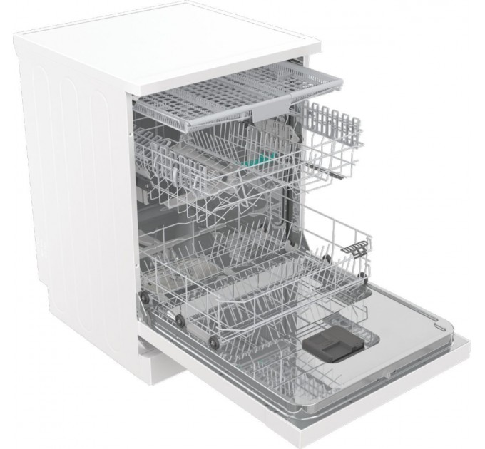 Посудомоечная машина Gorenje, 16компл., A+++, 60см, дисплей, 3 корзины, AquaStop, белый