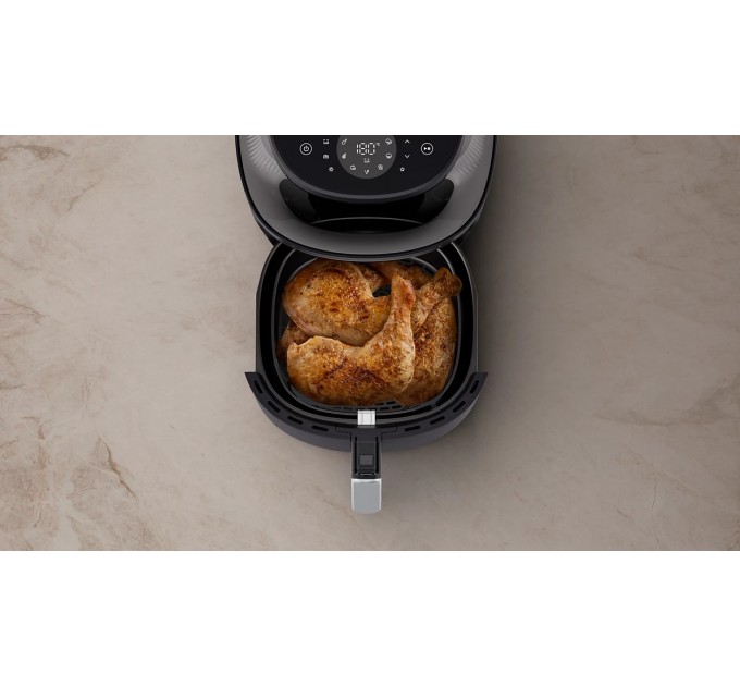 Мультипечь Philips Ovi Series 3000, 1700Вт, чаша-6.2л, сенсорное управл., 12 авто. программ, пластик, чорний