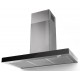 Вытяжка Faber купольная, 90см, 1186м.куб/ч, Stilo Glass Smart X/V A90, нерж