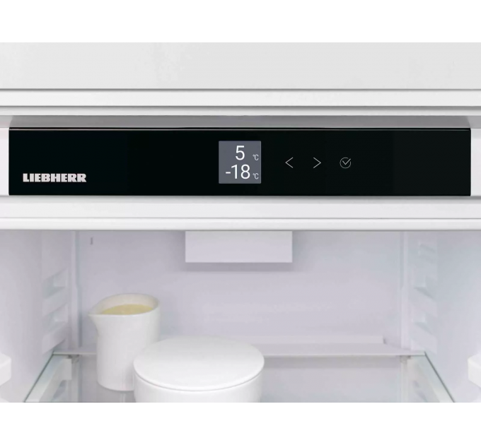 Холодильник Liebherr с нижн. мороз., 201.5x59.7х67.5, холод.отд.-266л, мороз.отд.-94л, 2дв., А++, NF, диспл внутр., белый
