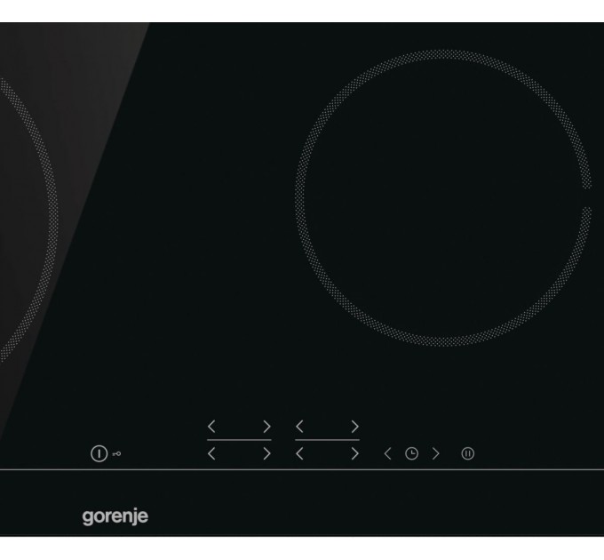 Комплект Gorenje (духовка + поверхность стеклокерамич. BO6737E02X - нерж. + ECT41SC - чорна), 738881