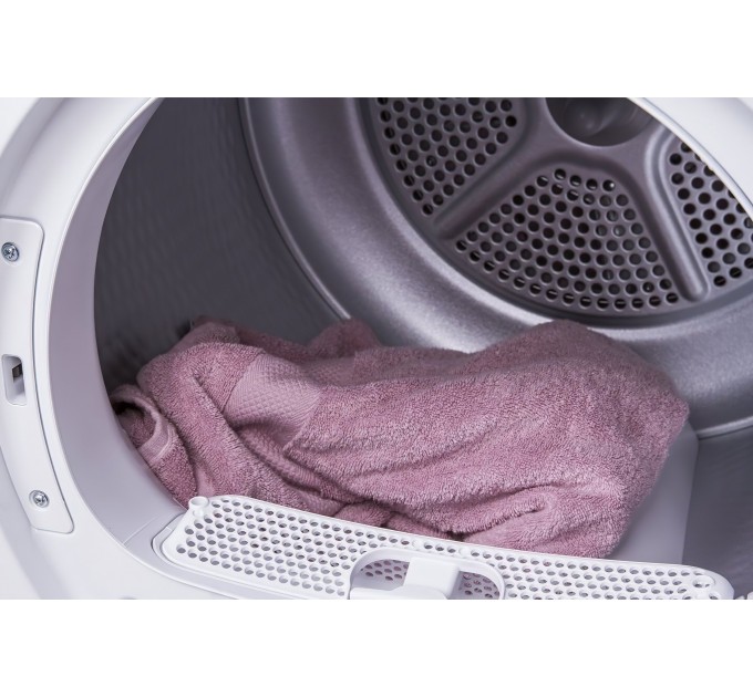 Сушильная машина Bosch тепловой насос, 8кг, A+, 60см, дисплей, белый