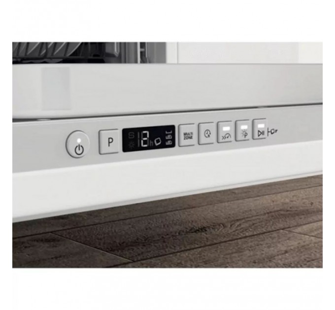Посудомоечная машина Whirlpool встраиваемая, 14компл., A+++, 60см, дисплей, инвертор, 3я корзина, белый
