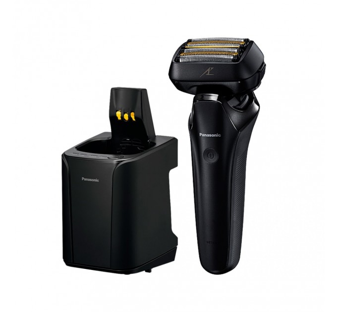 Бритва електр. Panasonic сіткова, 14000 об/хв, бритв.головок-6, Li-Ion, сух.+волог., тример, чехол, чорний